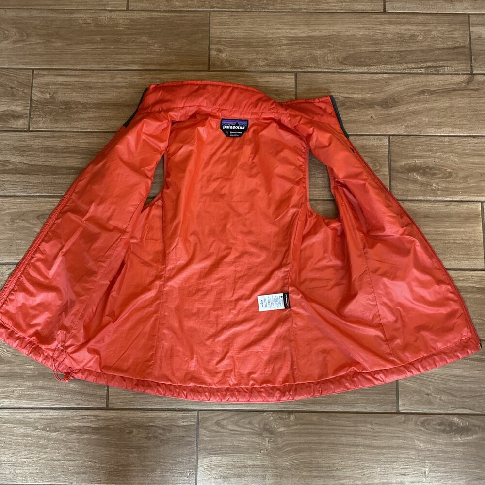 Patagonia Nano Puff Vest Shock Pink Zip Puffer Primaloft Women's L - Picture 6 of 9